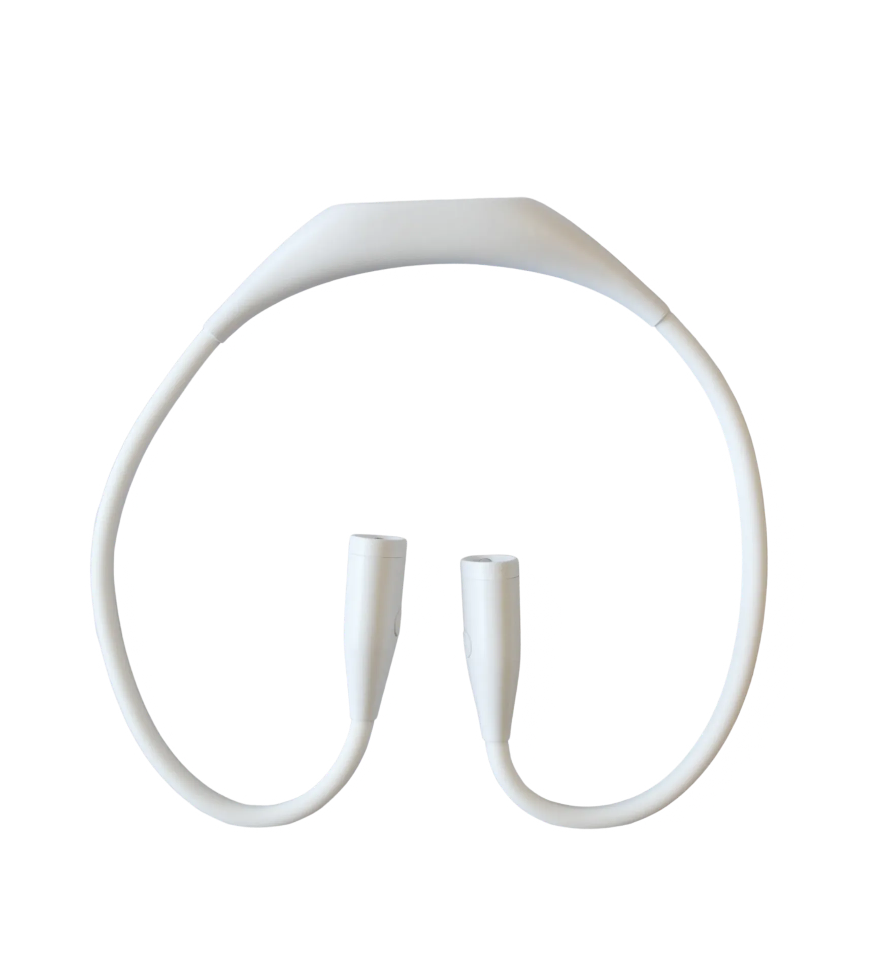 Nakkelampe hvid LED genopladelig