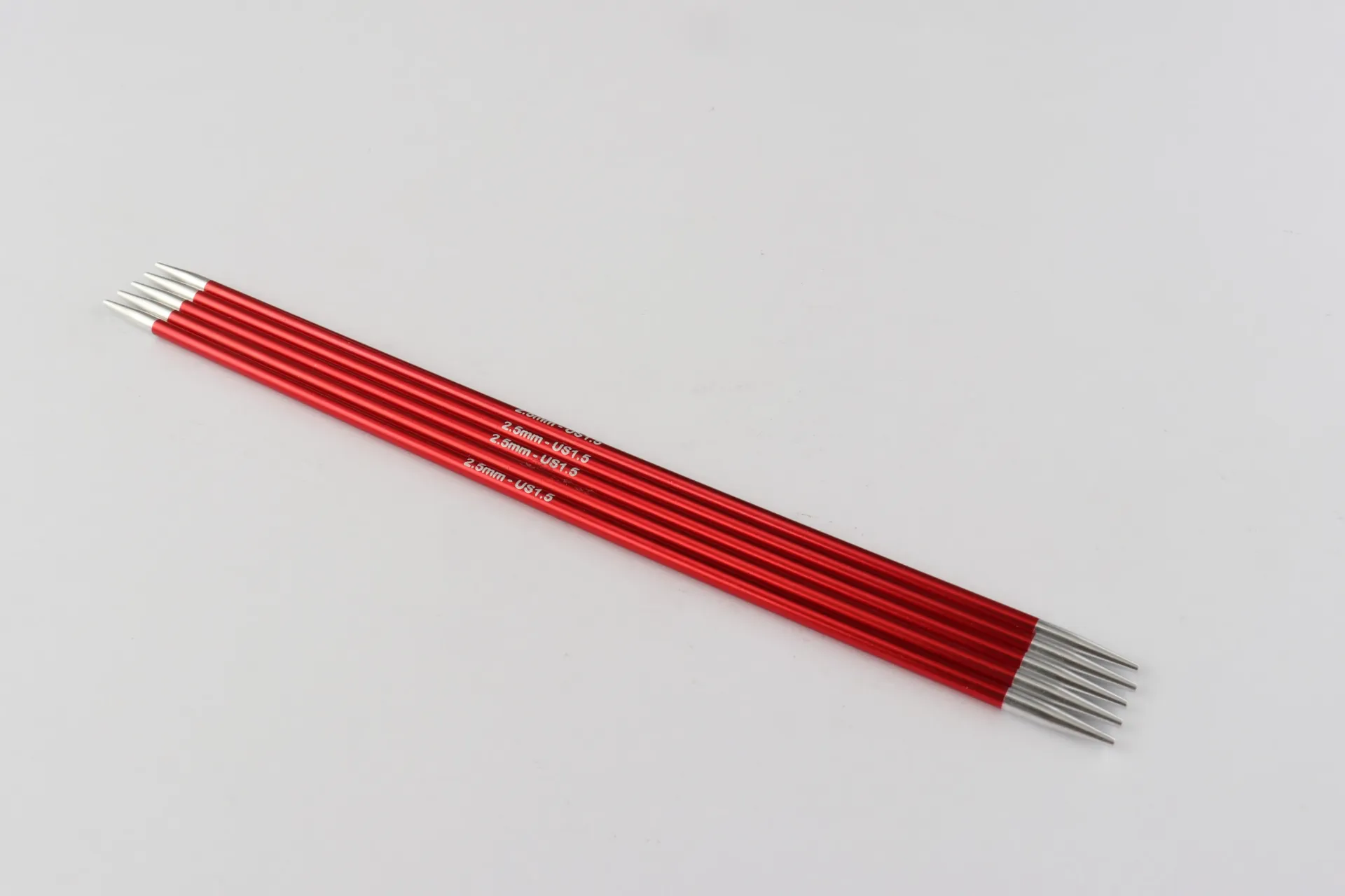 KnitPro Zing strømpepinde (2,5 mm)